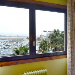 habitación estándar con vistas al mar y al hotel