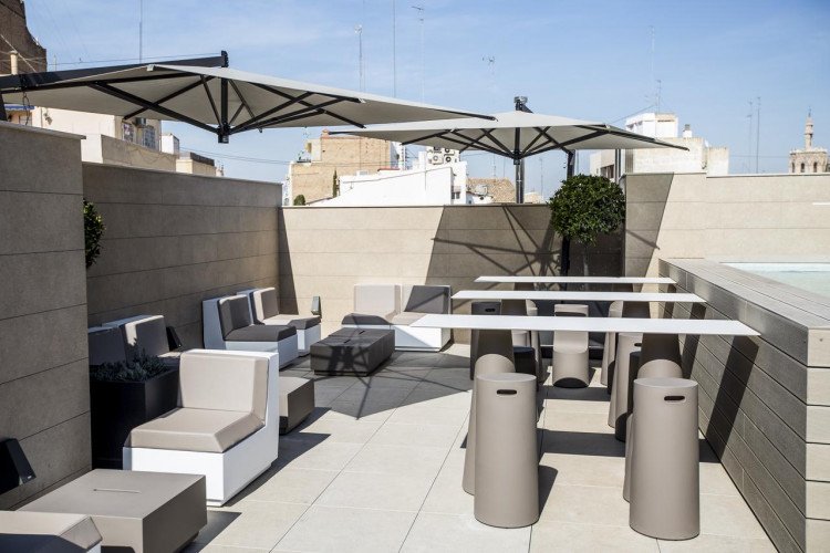 rooftop-terrace-vincci-mercat-hotel-valencia